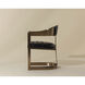 Beaumont Antique Brass / Cantina Black Dining Armchair